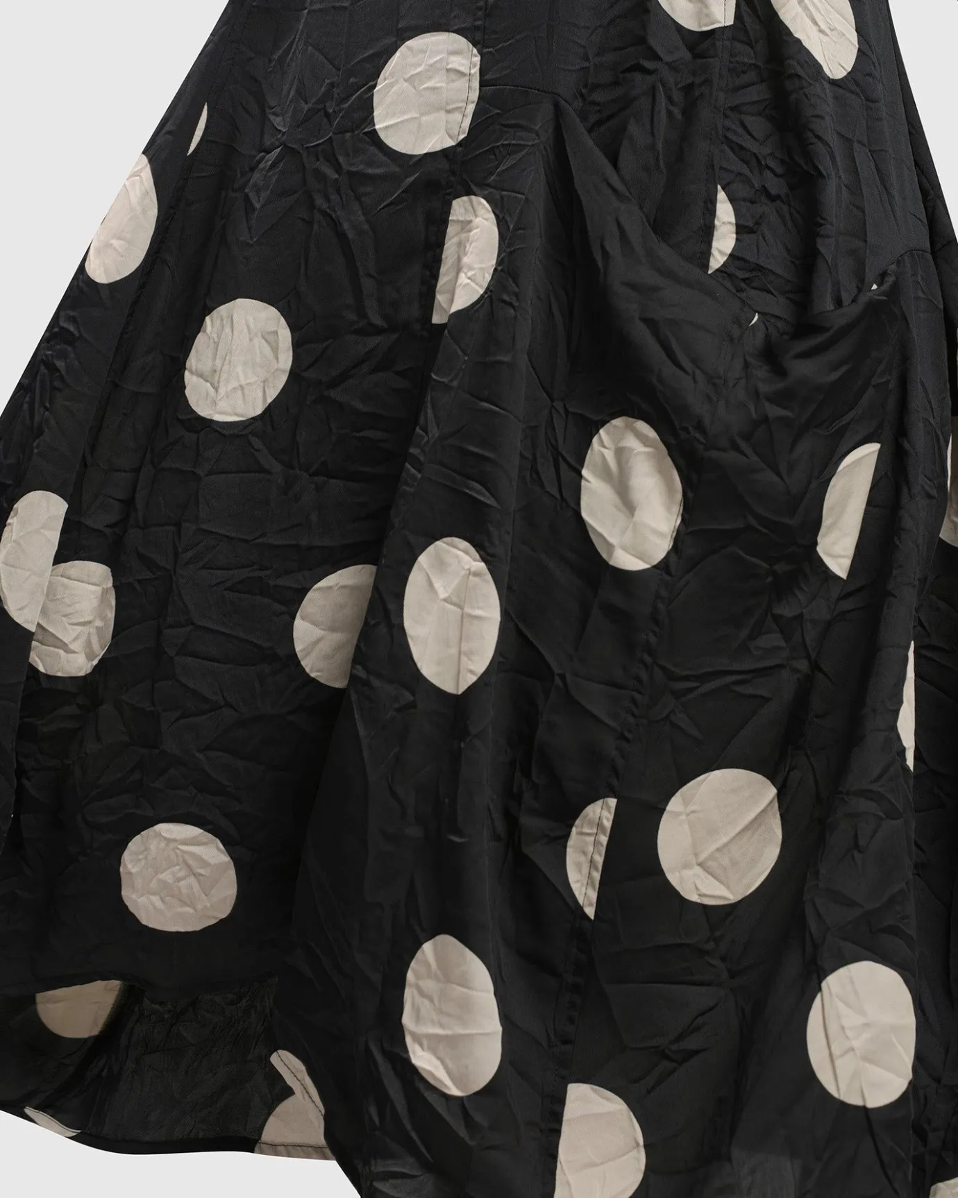 Women Alembika Plus<Bold Dot, Wonderful Dress, Moon