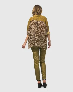 Women Alembika Plus<Bon Voyage Button Down Shirt, Mix