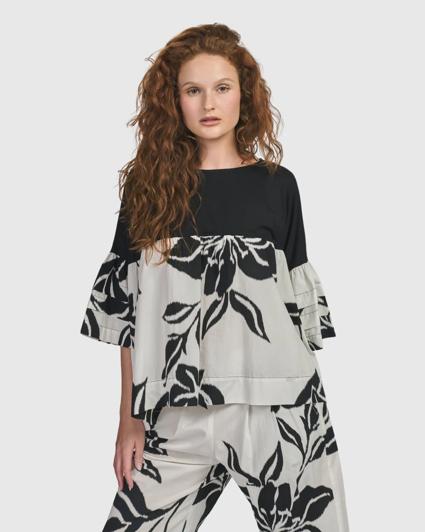 Women Alembika Tops & Tunics<Botanica Cha Cha Top, Lilly