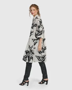 Women Alembika Plus<Botanica Oversized Babydoll Top, Lilly