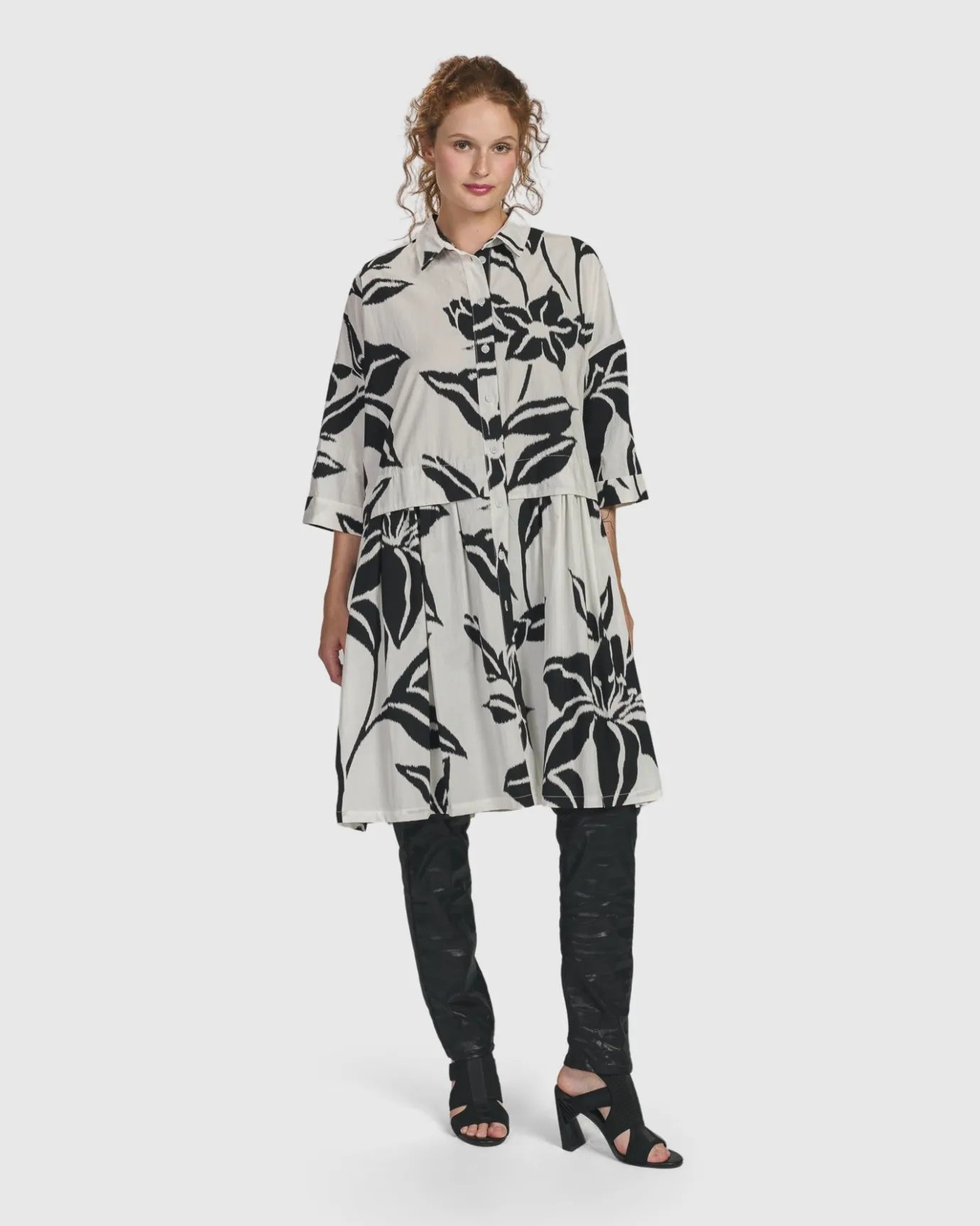 Women Alembika Tops & Tunics<Botanica Oversized Babydoll Top, Lilly