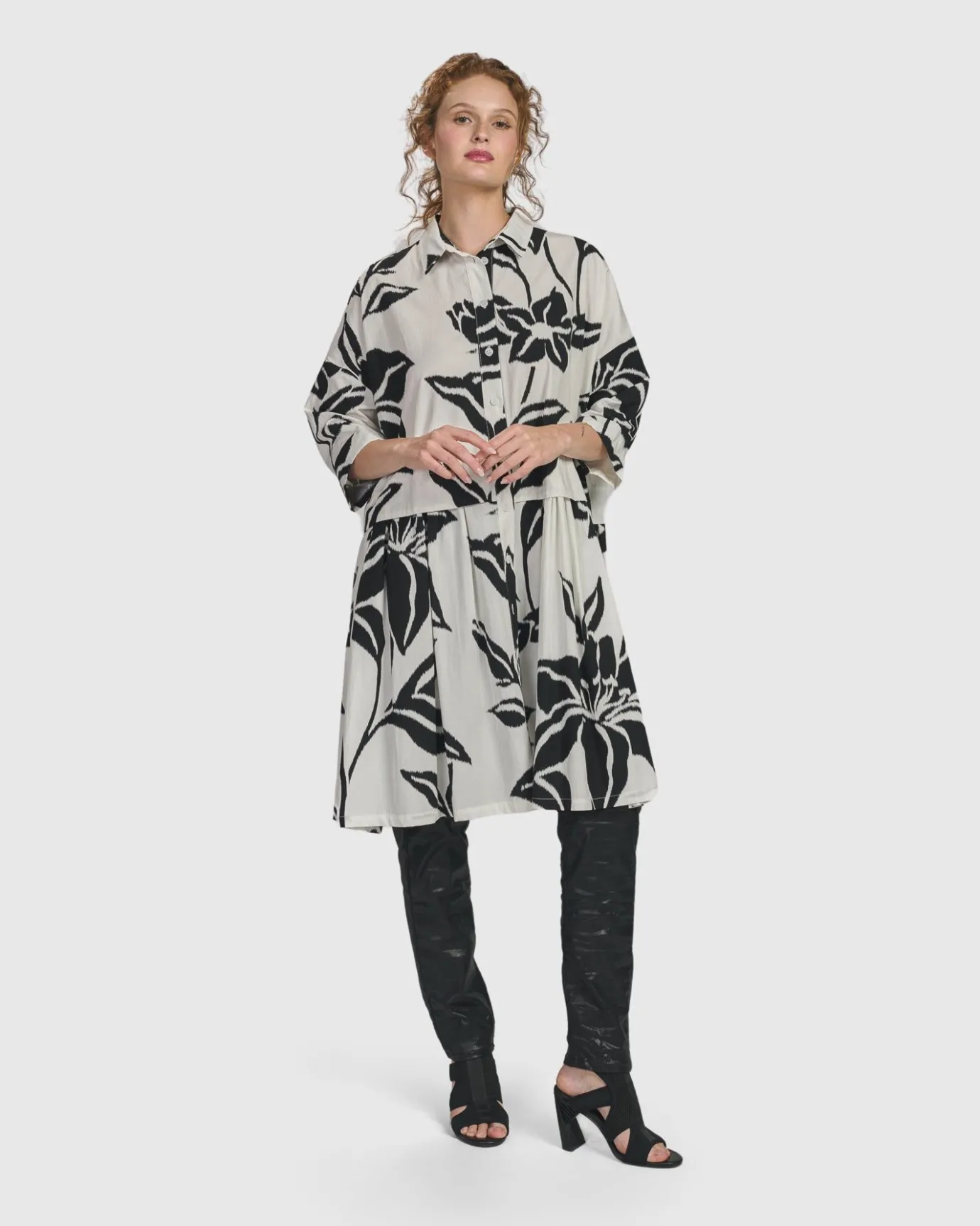 Women Alembika Tops & Tunics<Botanica Oversized Babydoll Top, Lilly