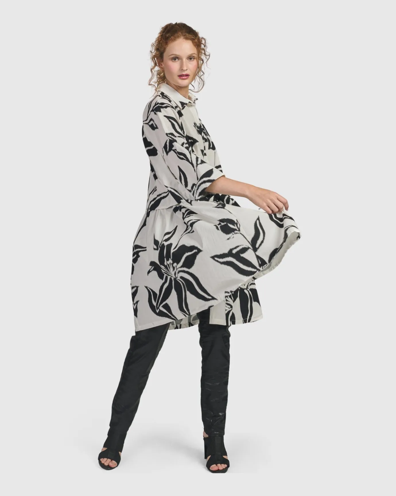 Women Alembika Tops & Tunics<Botanica Oversized Babydoll Top, Lilly