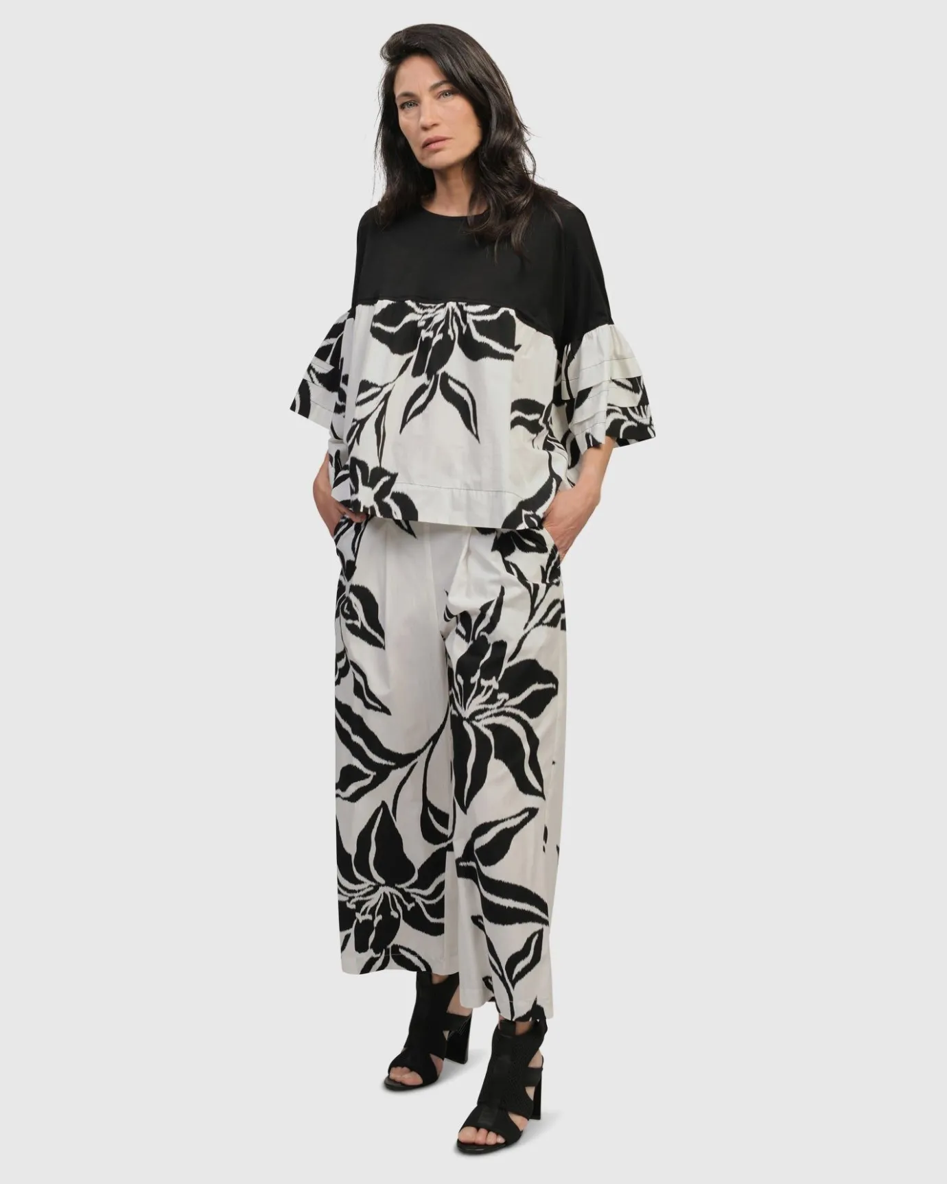 Women Alembika Pants & Skirts<Botanica Straight Leg Pants, Lilly