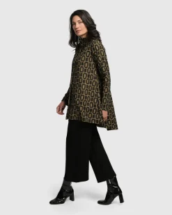 Women Alembika Plus<Boutique Swing Jacket, Ochre
