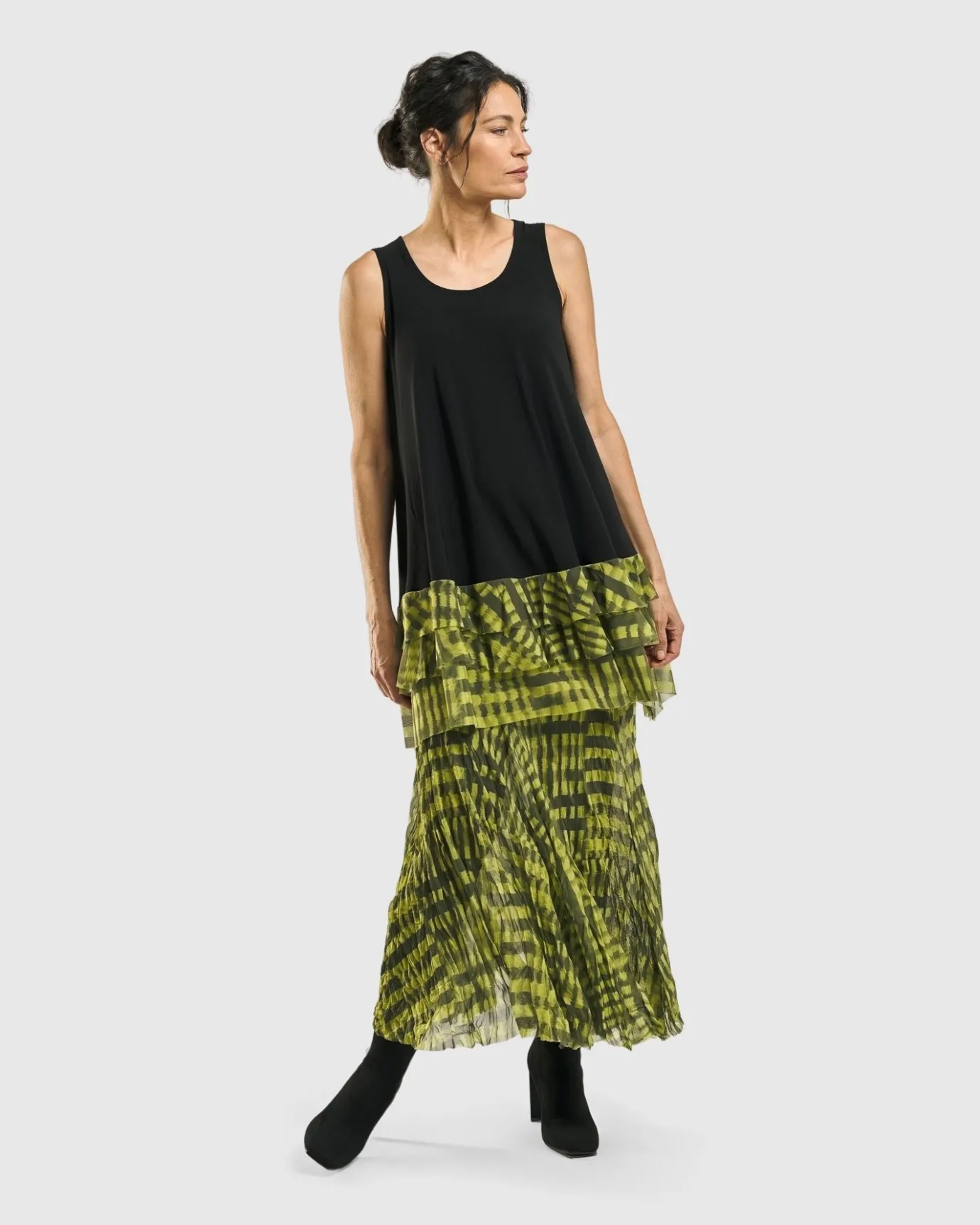 Women Alembika Tops & Tunics<Busy Bee Sleeveless Tunic Top, Yellow