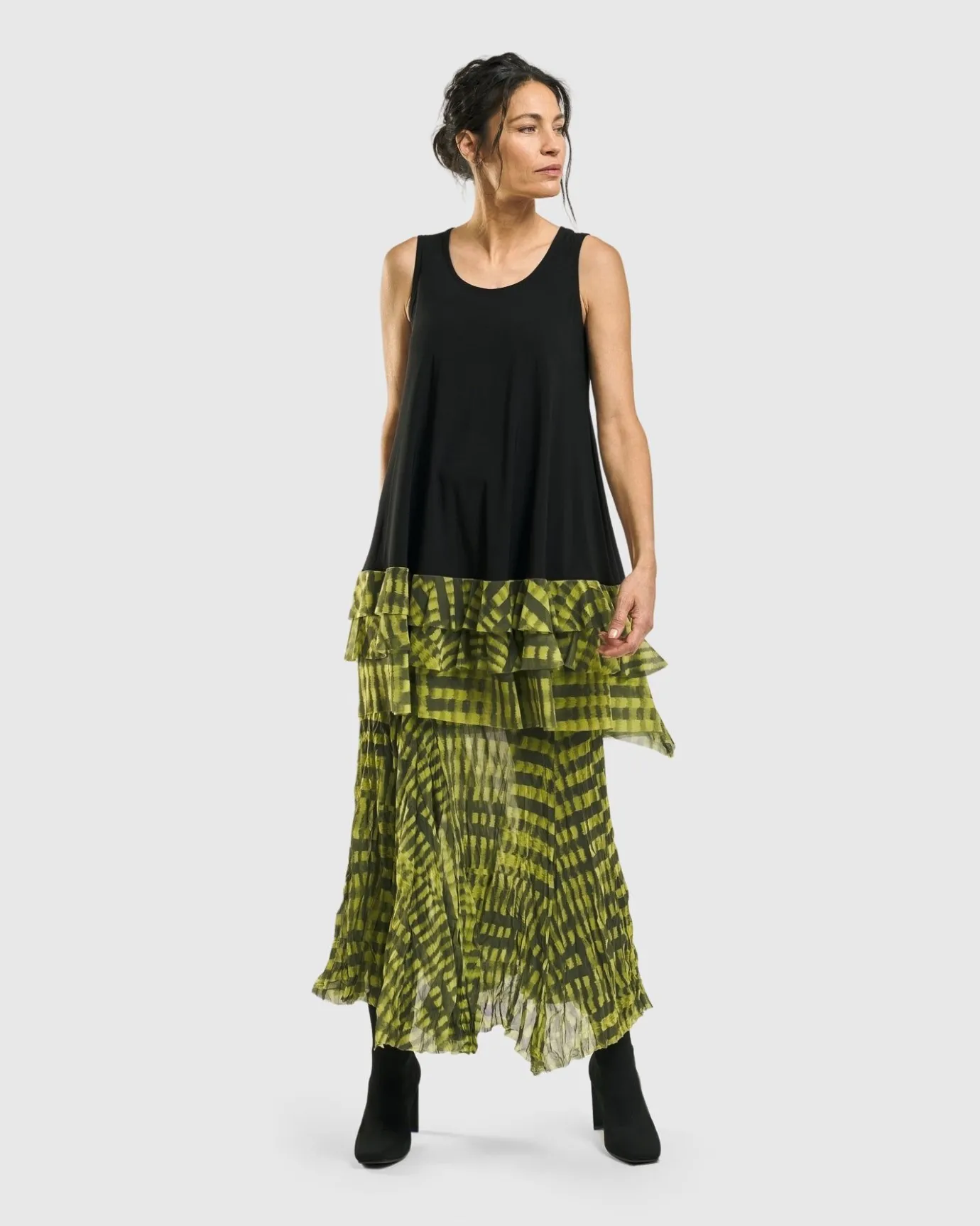 Women Alembika Tops & Tunics<Busy Bee Sleeveless Tunic Top, Yellow