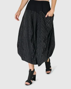 Women Alembika Plus<Calypso Balloon Skirt, Mix