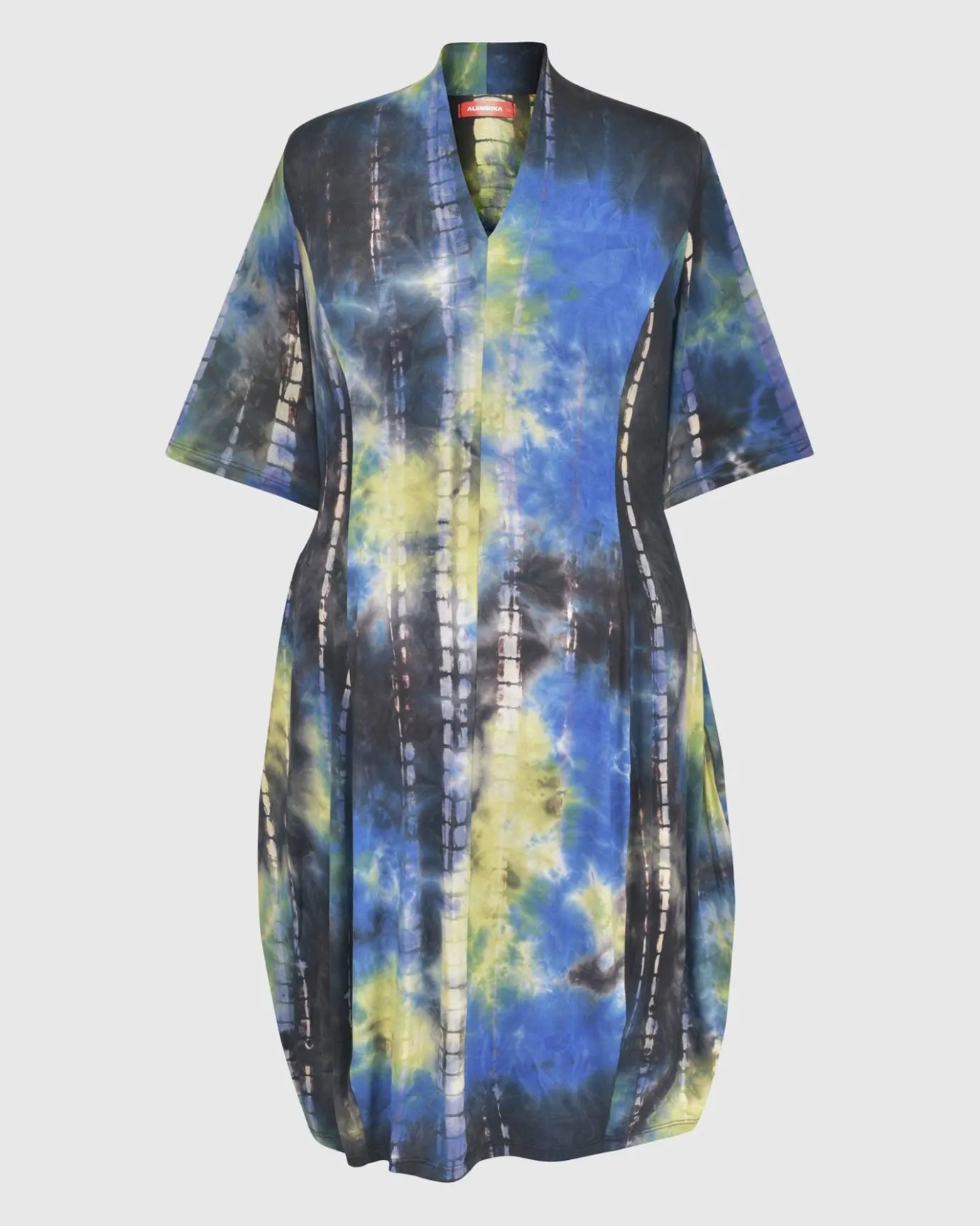 Women Alembika Dresses<Carla Cocoon Midi Dress, Tie Dye