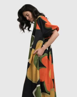 Women Alembika Plus<Carol Muumuu Dress, Floral