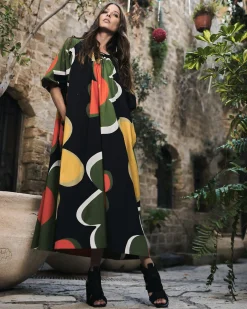 Women Alembika Dresses<Carol Muumuu Dress, Floral