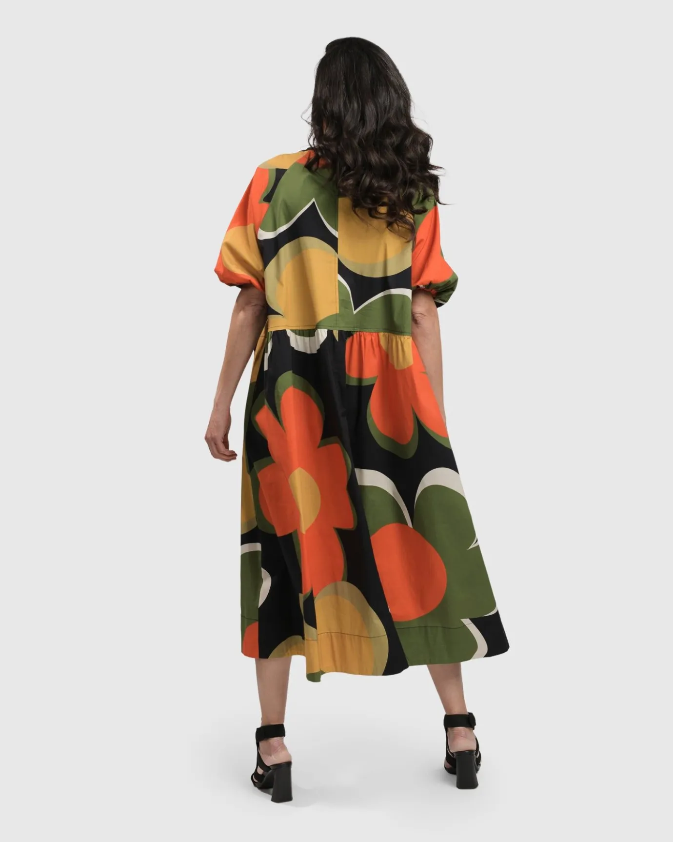 Women Alembika Dresses<Carol Muumuu Dress, Floral