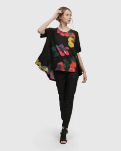 Women Alembika Tops & Tunics<Catalonia Trapeze Top, Garden