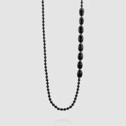 Women Alembika Accessories<Catania Bead Necklace, Black