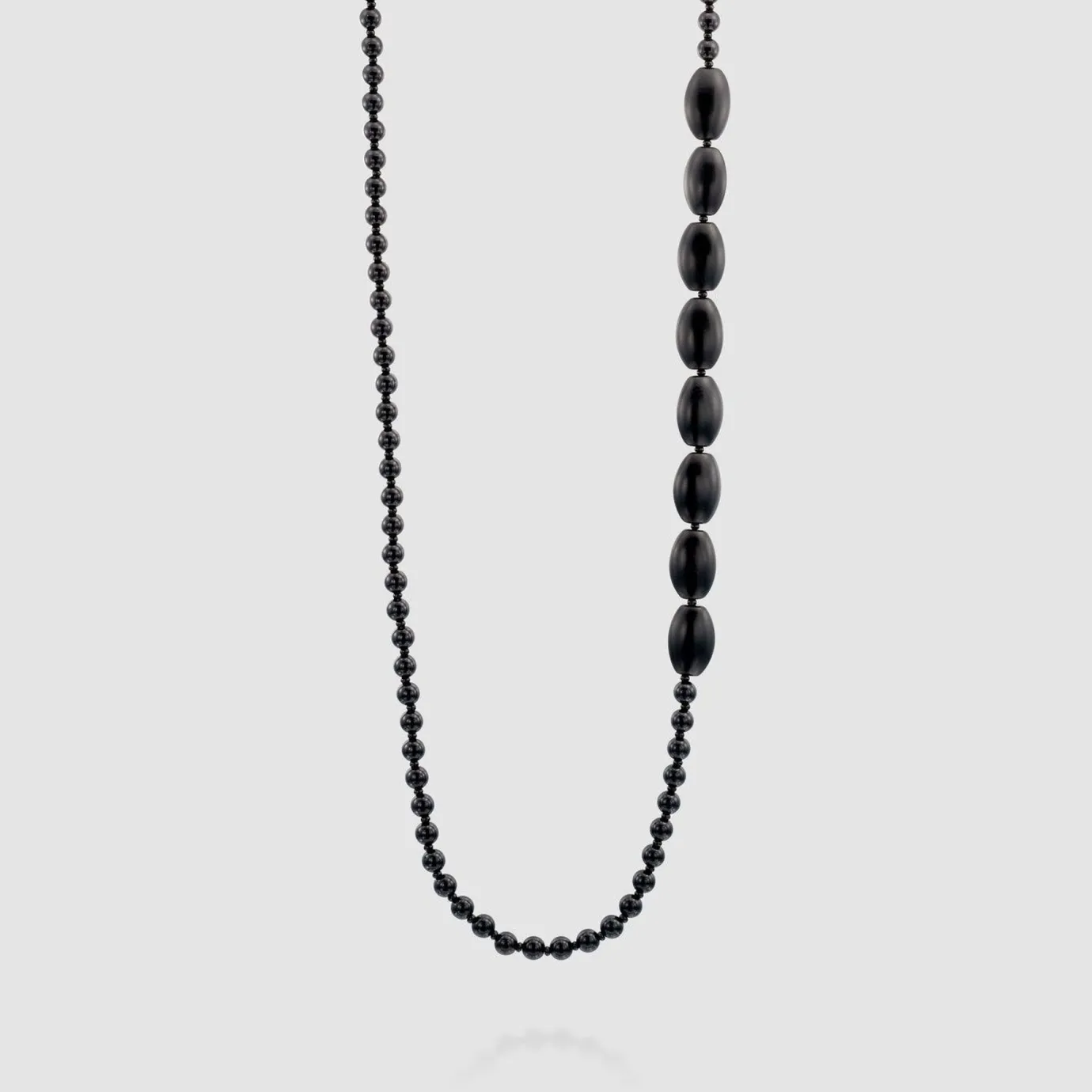 Women Alembika Jewelry<Catania Bead Necklace, Black