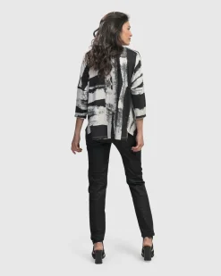 Women Alembika Plus<Charisma, Cutaway Boxy Top, Grunge