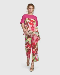 Women Alembika Plus<Cherry Blossom Pants, Blush