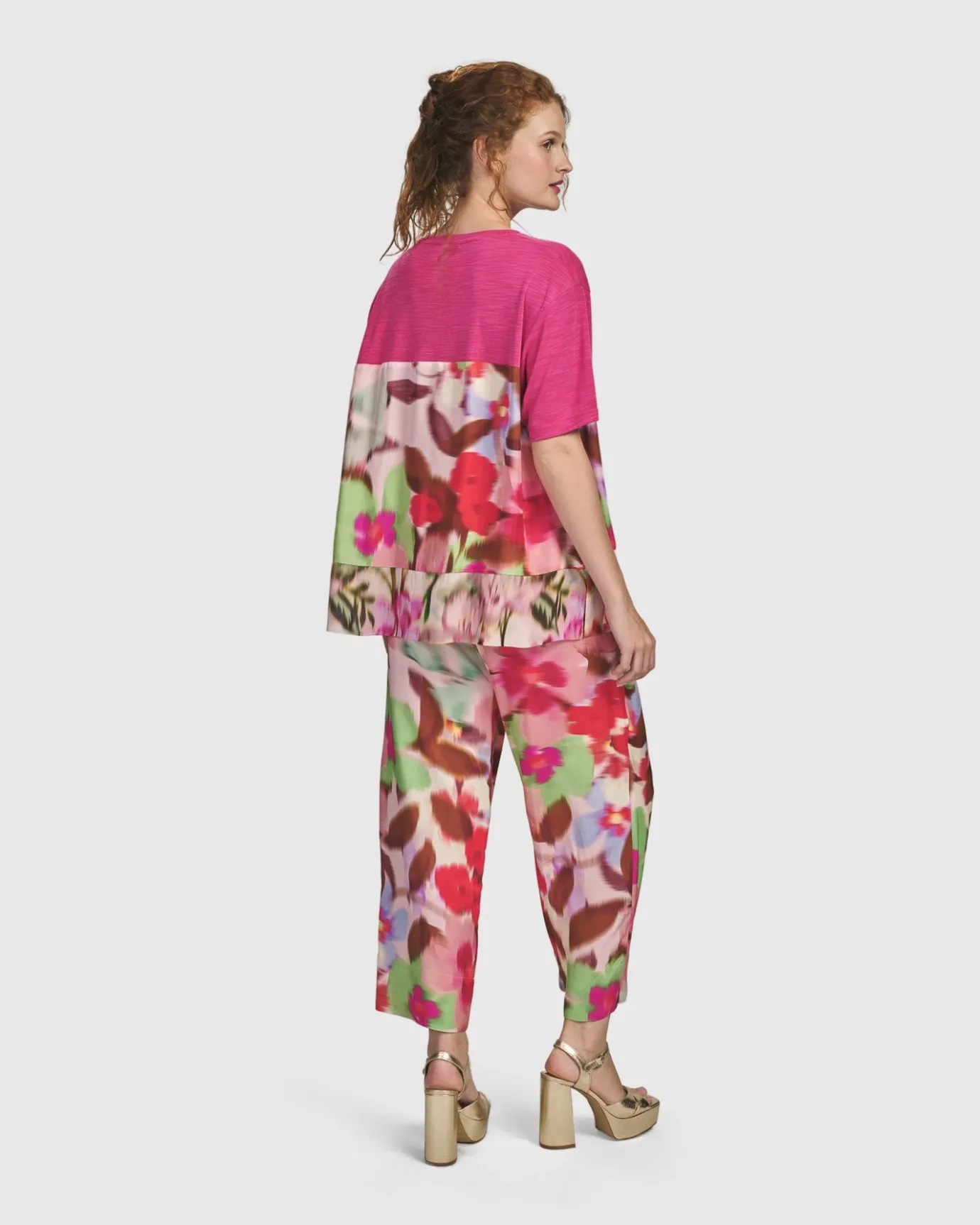 Women Alembika Plus<Cherry Blossom Pants, Blush