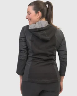 Women Alembika Jackets<Chi Contour Hooded Zip Jacket, Mix