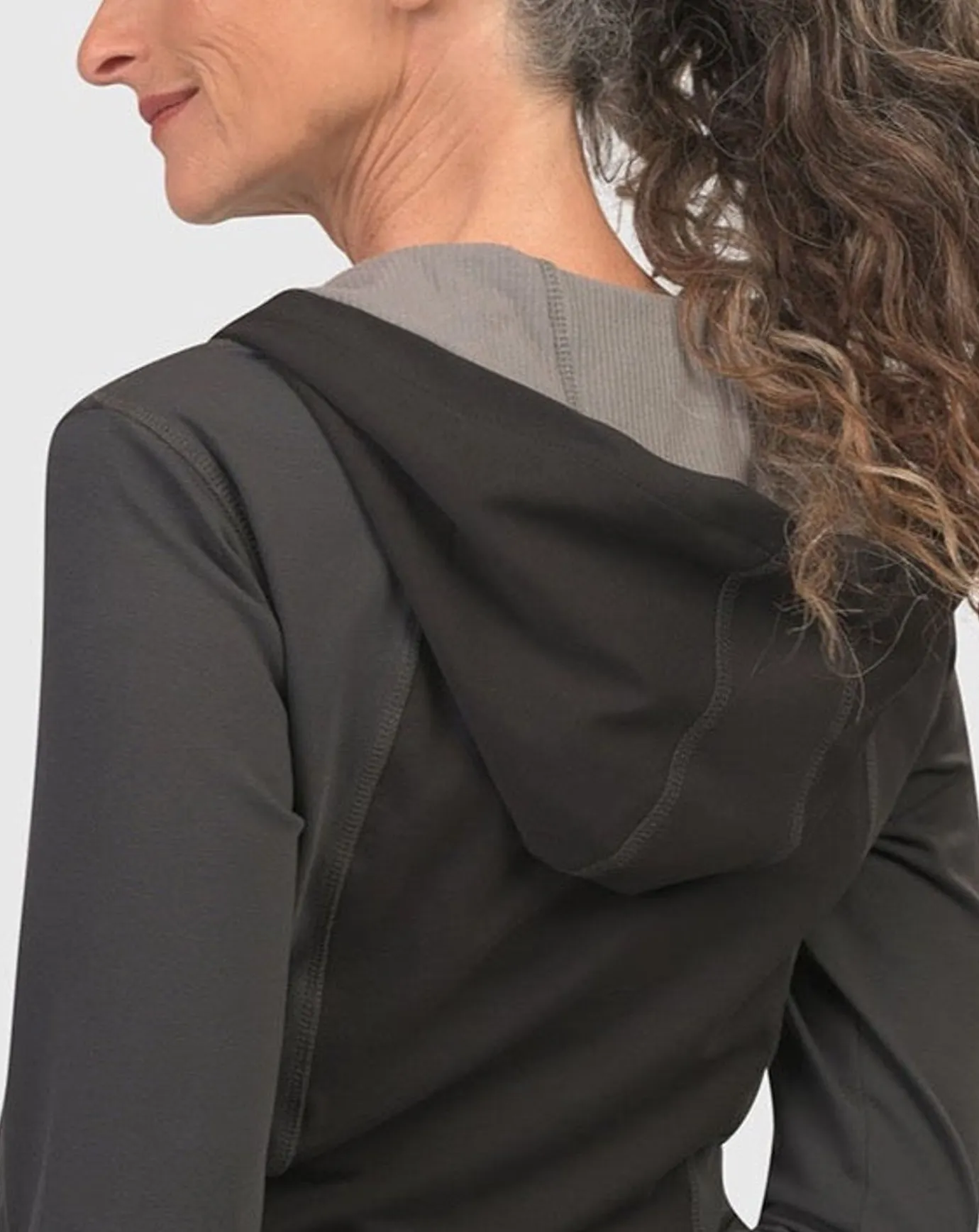 Women Alembika Jackets<Chi Contour Hooded Zip Jacket, Mix