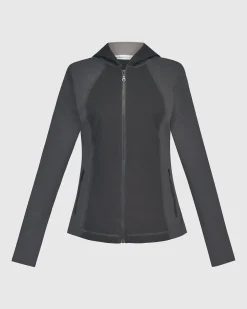 Women Alembika Jackets<Chi Contour Hooded Zip Jacket, Mix