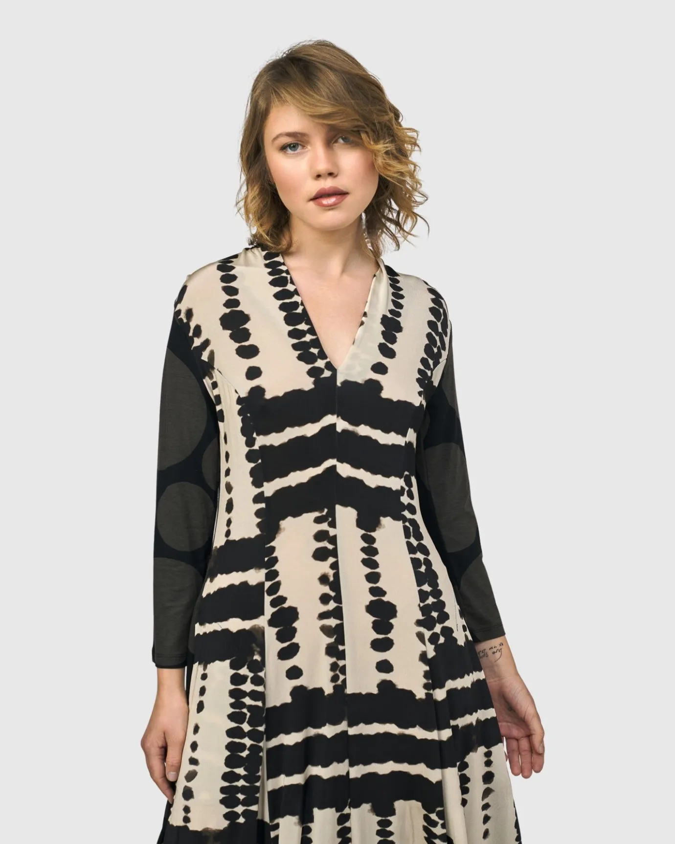Women Alembika Plus<Chicha Cocoon Dress, Savanna