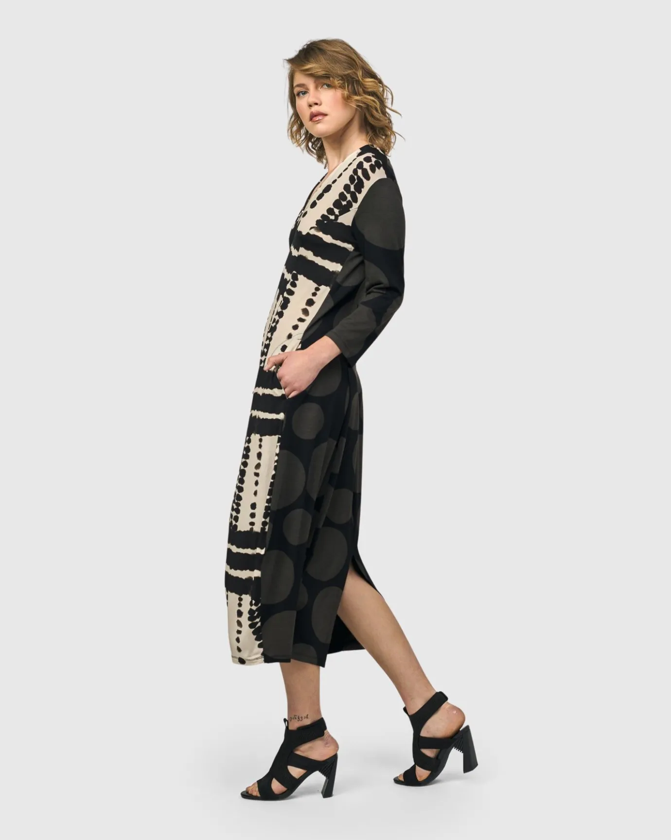 Women Alembika Plus<Chicha Cocoon Dress, Savanna