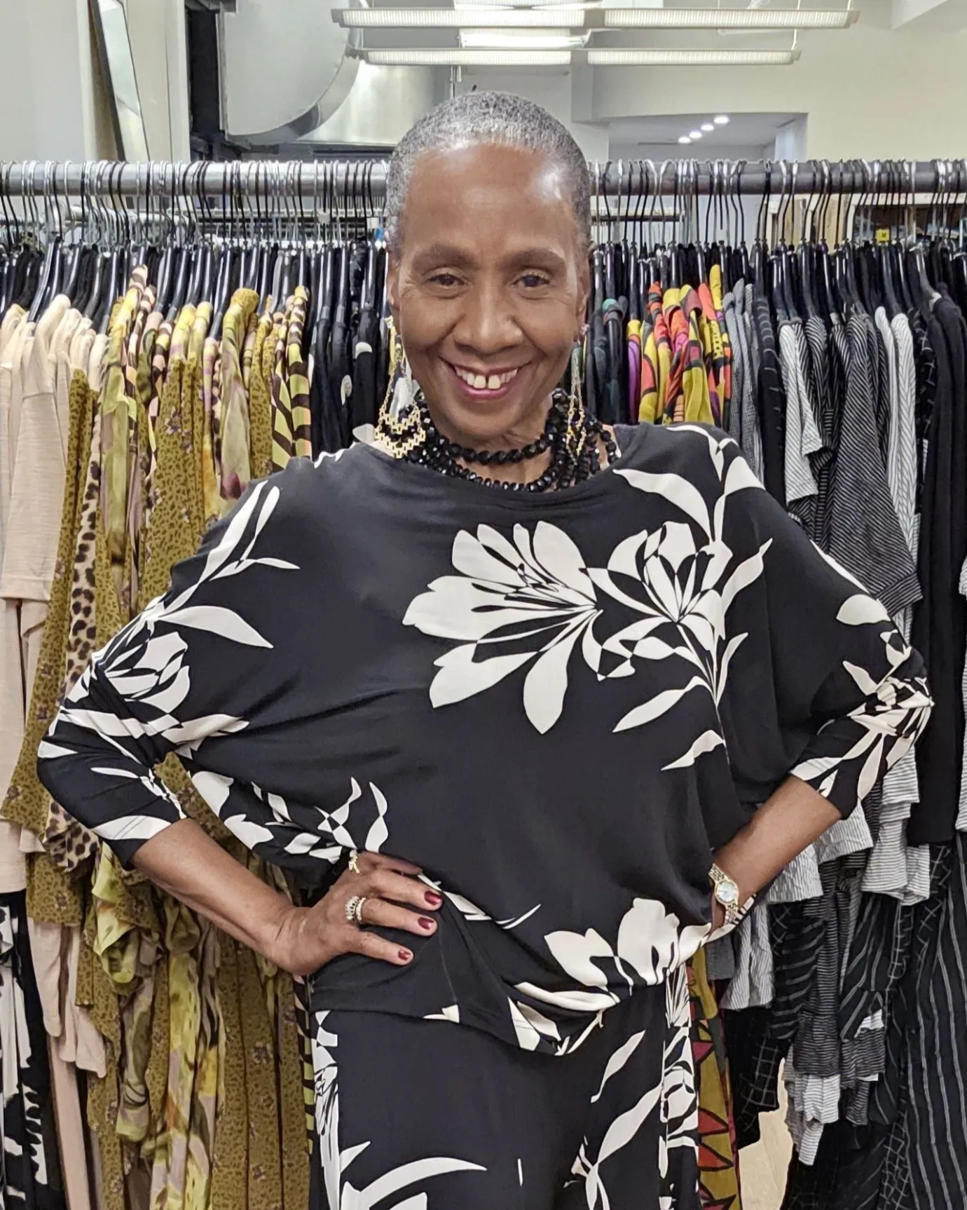 Women Alembika Tops & Tunics<Ciao Ciao Blouson Top, Floral