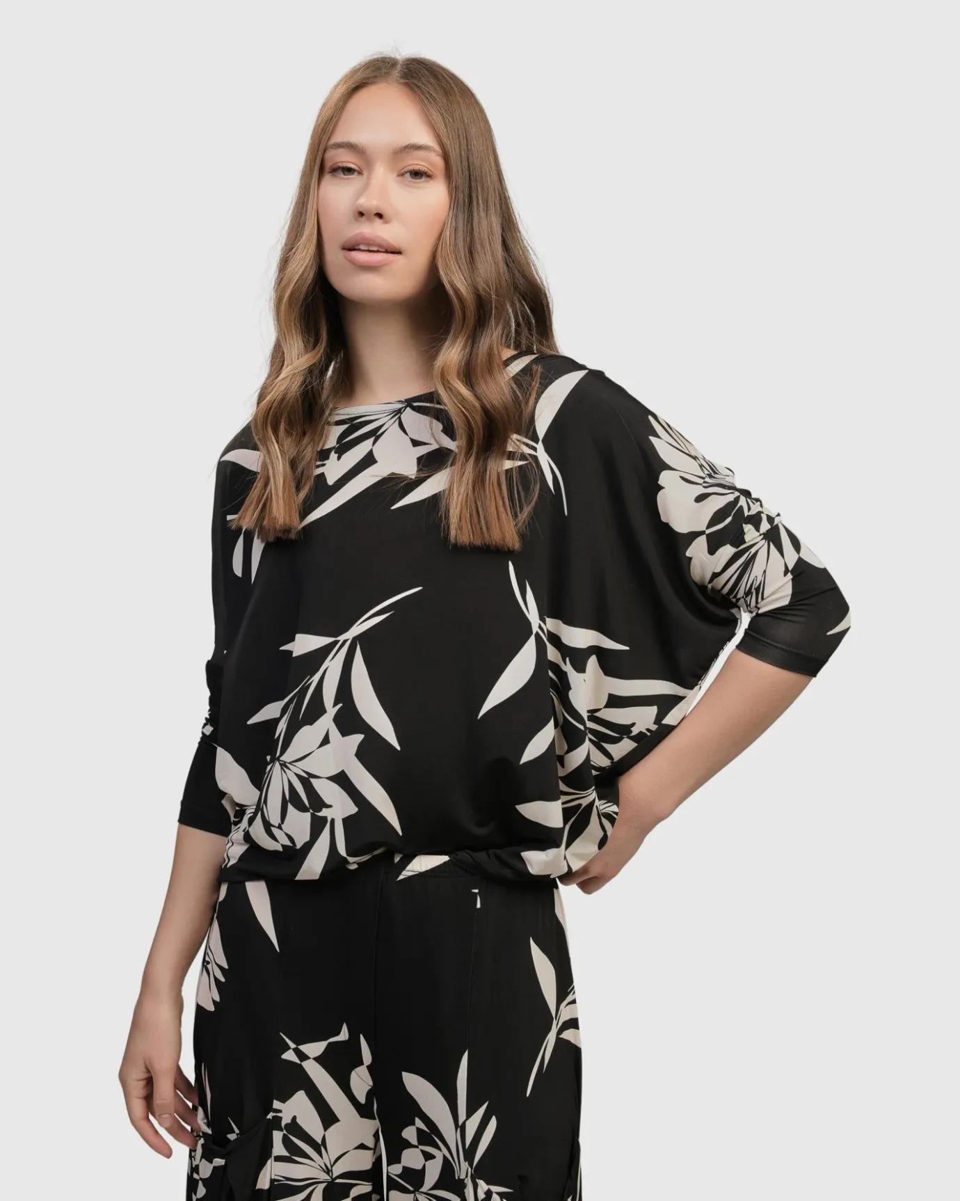 Women Alembika Tops & Tunics<Ciao Ciao Blouson Top, Floral