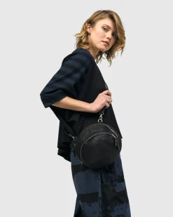 Women Alembika Bags & Pouches<Circle Canteen Bag, Black