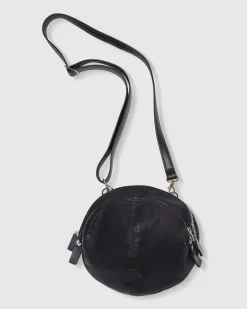 Women Alembika Bags & Pouches<Circle Canteen Bag, Black