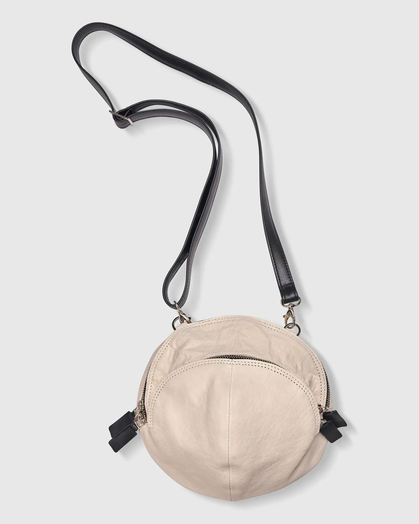 Women Alembika Bags & Pouches<Circle Canteen Bag, Ivory