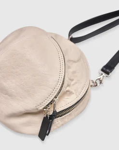 Women Alembika Bags & Pouches<Circle Canteen Bag, Ivory