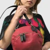 Women Alembika Accessories<Circle Canteen Bag, Vermillion