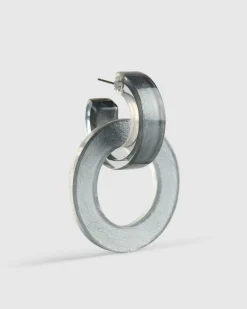 Women Alembika Accessories<Circle Duet Earrings, Starlight
