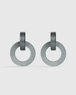 Women Alembika Jewelry<Circle Duet Earrings, Starlight