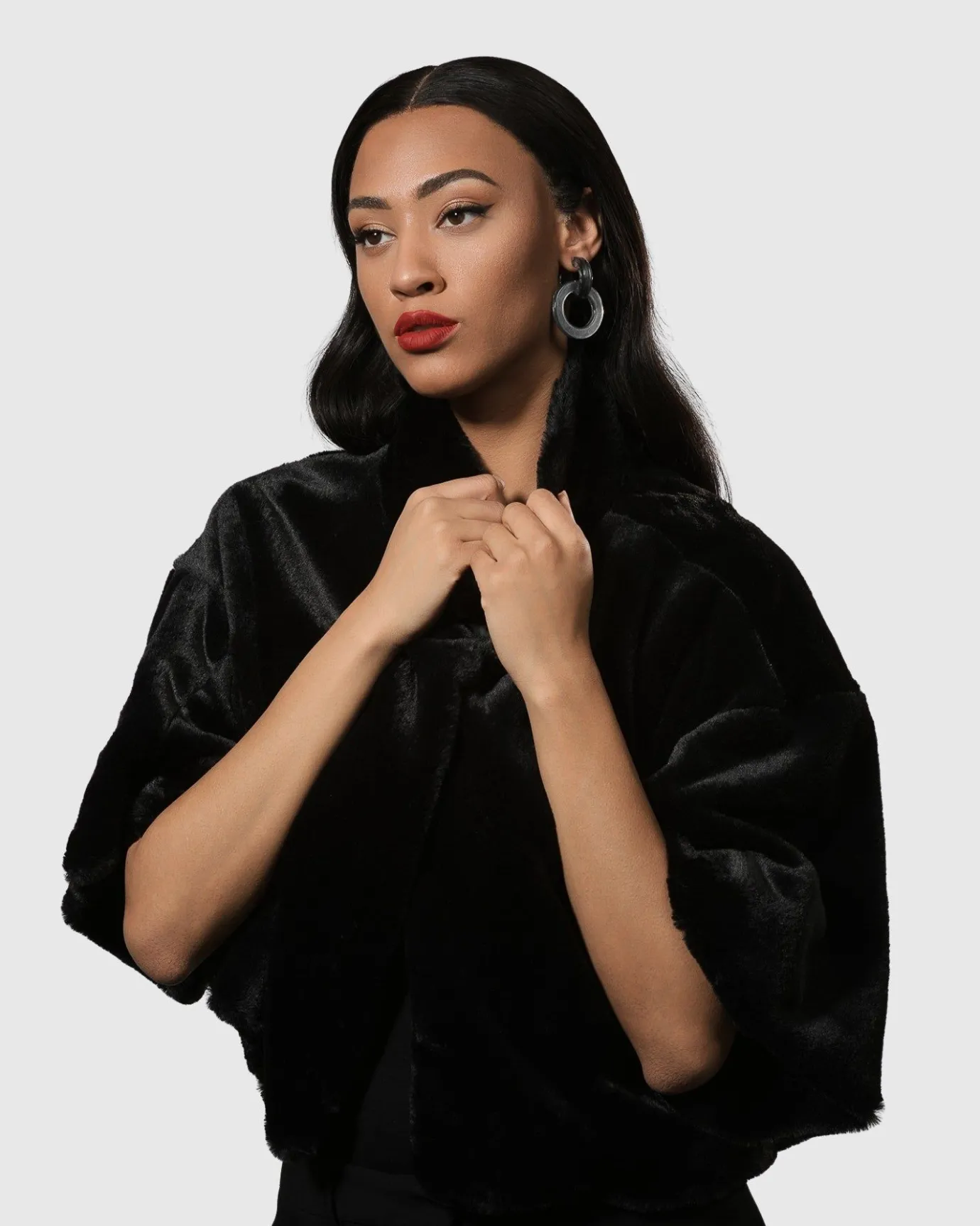 Women Alembika Jewelry<Circle Duet Earrings, Starlight
