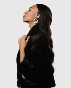 Women Alembika Jewelry<Circle Duet Earrings, Starlight