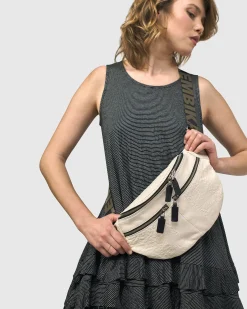 Women Alembika Accessories<Crossbody Sling Bag, Ivory