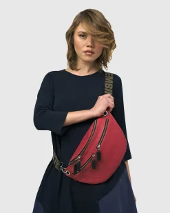 Women Alembika Bags & Pouches<Crossbody Sling Bag, Vermillion