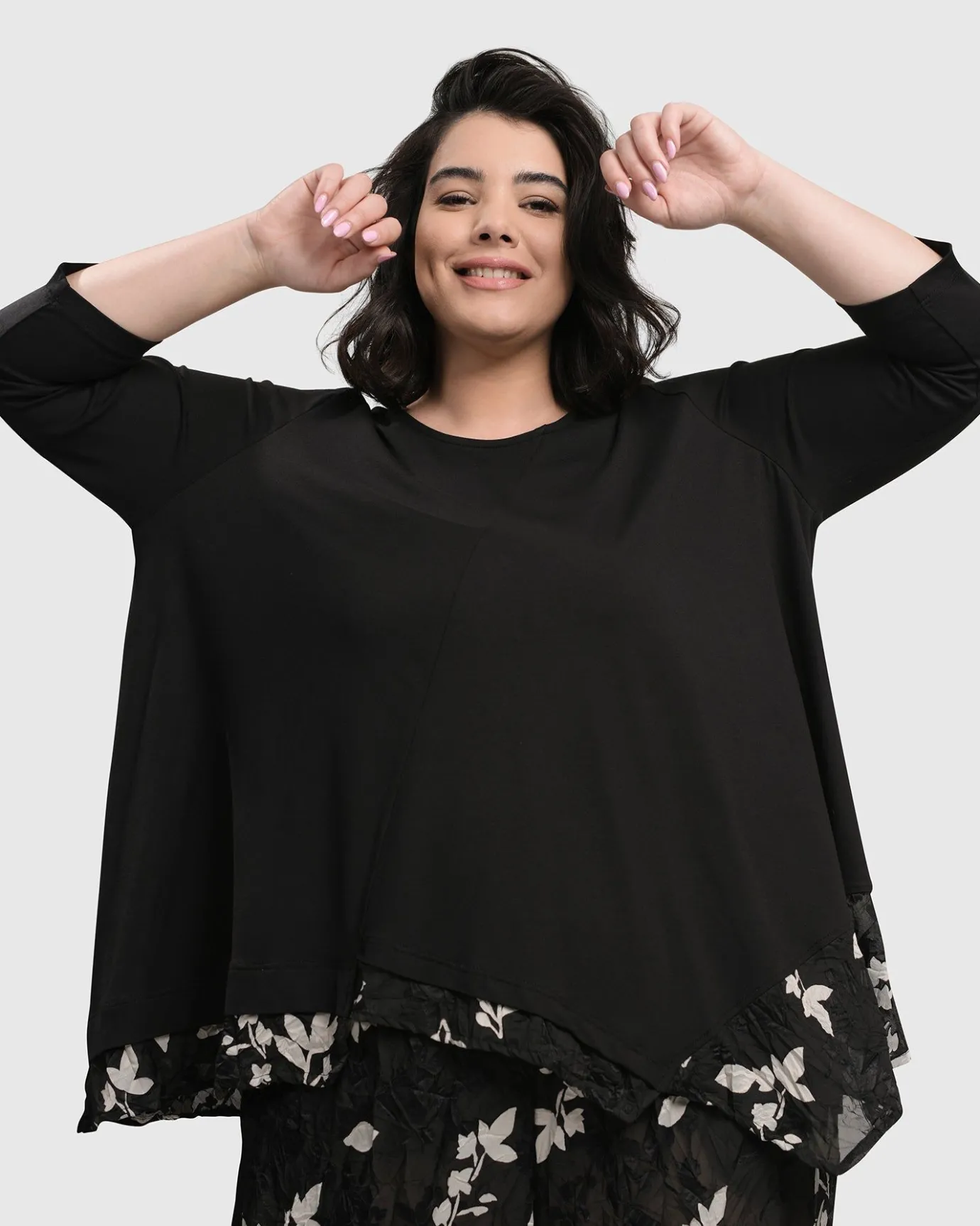 Women Alembika Tops & Tunics<Cultured Club Knit Top, Leaves