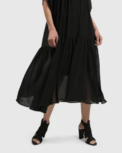 Women Alembika Plus<Cultured Club Maxi Dress, Lace