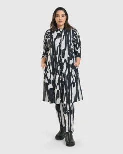 Women Alembika Jackets<Cyber Shirt Dress, Brush