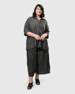 Women Alembika Pants & Skirts<Dana Palazzo Pants, Dove Grey