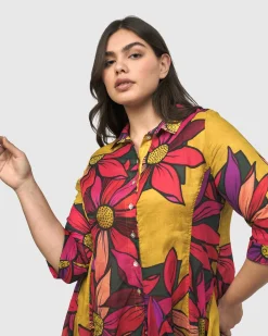 Women Alembika Plus<Dandelion Wonderful Dress, Bouquet