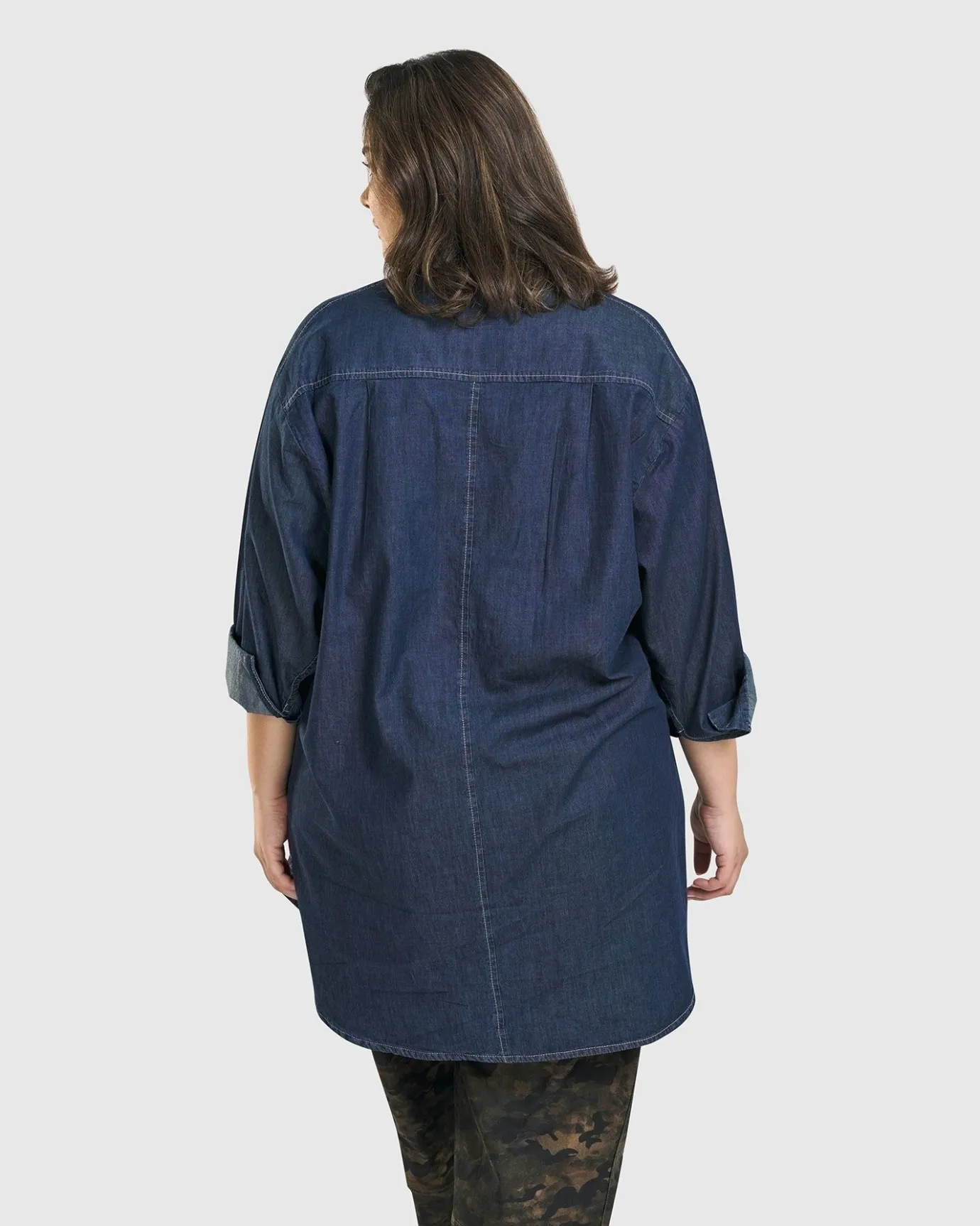 Women Alembika Tops & Tunics<Daniella Tunic Top, Denim