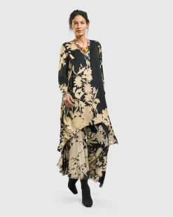 Women Alembika Plus<Daylily Tunic Top, Floral