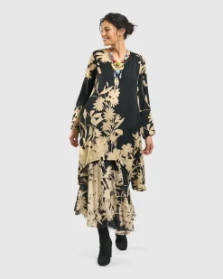 Women Alembika Plus<Daylily Tunic Top, Floral