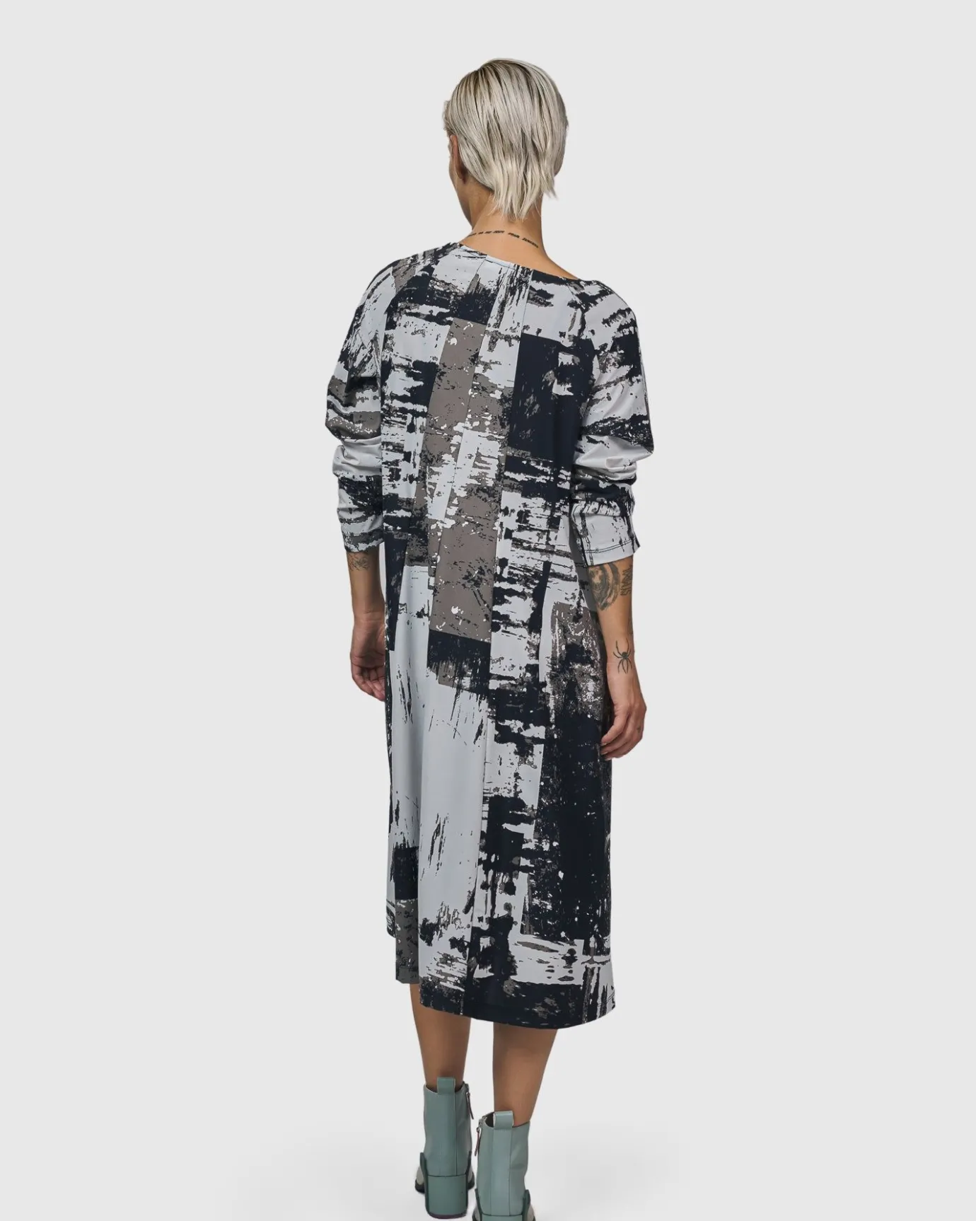 Women Alembika Plus<Digi A-Line Dress, Marble
