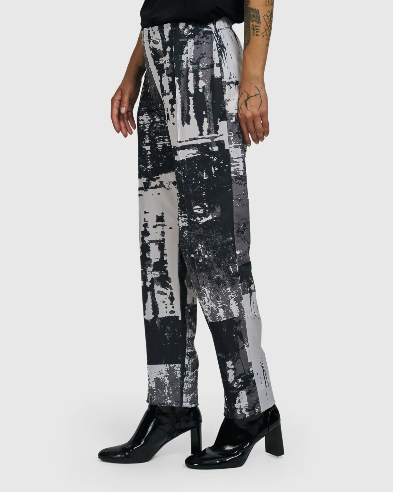 Women Alembika Plus<Digi Slim Pants, Marble